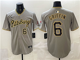 Pittsburgh Pirates #6 Konnor Griffin Gray Limited Jersey