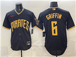 Pittsburgh Pirates #6 Konnor Griffin Black 2026 City Connect Jersey