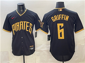 Pittsburgh Pirates #6 Konnor Griffin Black 2026 City Connect Jersey