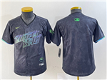 Tampa Bay Rays Youth Charcoal 2024 City Connect Limited Team Jersey