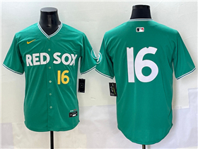 Boston Red Sox #16 Jarren Duran Green 2025 City Connect Limited Jersey