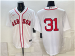 Boston Red Sox #31 Adley Rutschman White Limited Jersey