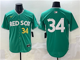 Boston Red Sox #34 David Ortiz Green 2025 City Connect Limited Jersey