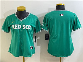 Boston Red Sox Women's Green 2025 City Connect Limited Team Jersey