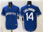 Kansas City Royals #14 Jac Caglianone Royal Blue Limited Jersey