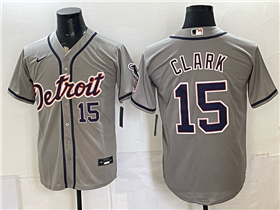 Detroit Tigers #15 Max Clark Gray Limited Jersey