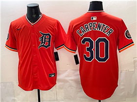 Detroit Tigers #30 Kerry Carpenter Orange Limited Jersey