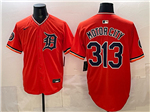 Detroit Tigers 313 Day Motor City Orange Limited Jersey