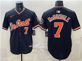 Detroit Tigers #7 Kevin McGonigle Alternate Black Limited Jersey
