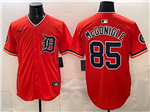 Detroit Tigers #85 Kevin McGonigle Orange Limited Jersey