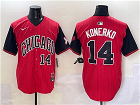 Chicago White Sox #14 Paul Konerko Red 2025 City Connect Limited Jersey