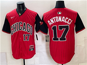 Chicago White Sox #17 Sam Antonacci Red 2025 City Connect Limited Jersey