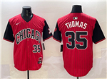 Chicago White Sox #35 Frank Thomas Red 2025 City Connect Limited Jersey