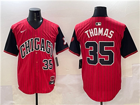 Chicago White Sox #35 Frank Thomas Red 2025 City Connect Limited Jersey