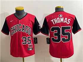 Chicago White Sox #35 Frank Thomas Youth Red 2025 City Connect Limited Jersey