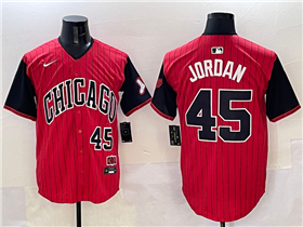Chicago White Sox #45 Michael Jordan Red 2025 City Connect Limited Jersey