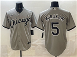 Chicago White Sox #5 Munetaka Murakami Gray Limited Jersey
