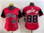 Chicago White Sox #88 Luis Robert Women's Red 2025 City Connect Limited Jersey