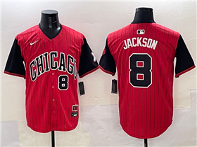 Chicago White Sox #8 Bo Jackson Red 2025 City Connect Limited Jersey