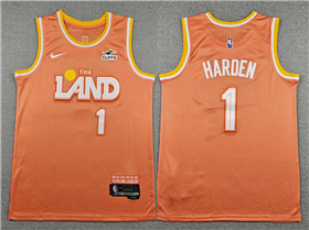 Cleveland Cavaliers #1 James Harden 2025-26 Orange City Edition Swingman Jersey