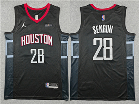 Houston Rockets #28 Alperen Sengun 2024-26 Black Statement Swingman Jersey