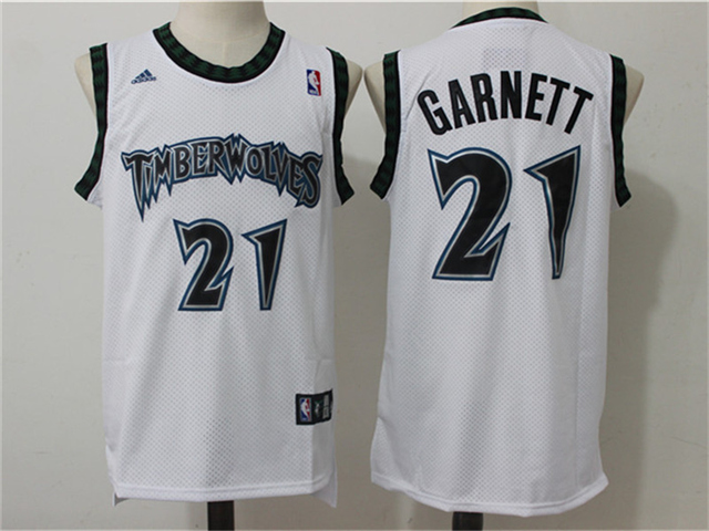 Minnesota Timberwolves Kevin Garnett White Jersey Tte Trading