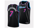 Miami Heat #7 Giannis Antetokounmpo 2025-26 Black City Edition Swingman Jersey