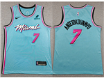 Miami Heat #7 Giannis Antetokounmpo 2026-27 Light Blue City Edition Swingman Jersey
