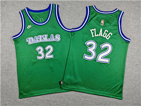 Dallas Mavericks #32 Cooper Flagg Youth 2025-26 Green Classic Edition Swingman Jersey