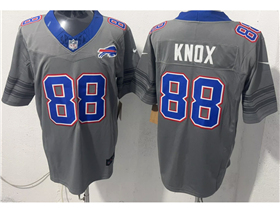 Buffalo Bills #88 Dawson Knox 2026 Alternate Gray Vapor F.U.S.E. Limited Jersey