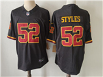 Washington Commanders #52 Sonny Styles 2026 Black Vapor F.U.S.E. Limited Jersey