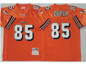 Miami Dolphins #85 Mark Duper 1984 Throwback Orange Jersey