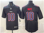 New England Patriots #10 Drake Maye Navy Fashion Vapor Limited Jersey