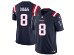 New England Patriots #8 Stefon Diggs Navy Vapor F.U.S.E. Limited Jersey