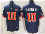 Chicago Bears #10 Luther Burden III 2026 Navy Rivalries Vapor F.U.S.E. Limited Jersey