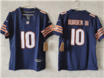 Chicago Bears #10 Luther Burden III Youth Blue Vapor F.U.S.E. Limited Jersey