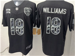 Chicago Bears #18 Caleb Williams Black 2026 Salute To Service Limited Jersey