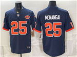Chicago Bears #25 Kyle Monangai 2026 Navy Rivalries Vapor F.U.S.E. Limited Jersey
