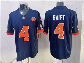 Chicago Bears #4 D'Andre Swift 2026 Navy Rivalries Vapor F.U.S.E. Limited Jersey