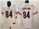 Chicago Bears #84 Colston Loveland White Vapor F.U.S.E. Limited Jersey