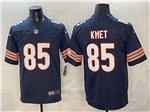 Chicago Bears #85 Cole Kmet Blue Vapor Limited Jersey