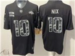 Denver Broncos #10 Bo Nix Black 2026 Salute To Service Limited Jersey
