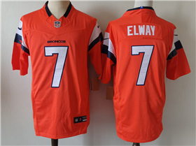 Denver Broncos #7 John Elway Orange Vapor F.U.S.E. Limited Jersey