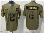 Tampa Bay Buccaneers #2 Emeka Egbuka Olive 2025 Salute To Service Limited Jersey