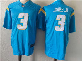 Los Angeles Chargers #3 Derwin James Jr. Powder Blue Vapor F.U.S.E. Limited Jersey