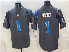Indianapolis Colts #1 Sauce Gardner 2026 Anthracite Vapor F.U.S.E. Limited Jersey