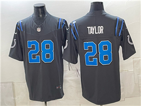 Indianapolis Colts #28 Jonathan Taylor 2026 Anthracite Vapor F.U.S.E. Limited Jersey