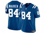 Indianapolis Colts #84 Tyler Warren Blue Vapor F.U.S.E. Limited Jersey
