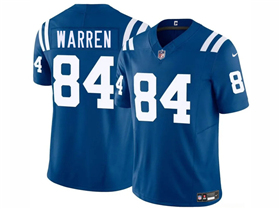 Indianapolis Colts #84 Tyler Warren Blue Vapor F.U.S.E. Limited Jersey