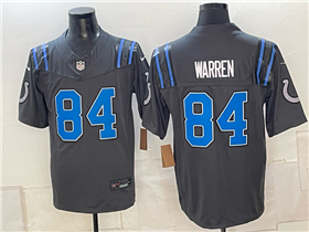 Indianapolis Colts #84 Tyler Warren 2026 Anthracite Vapor F.U.S.E. Limited Jersey